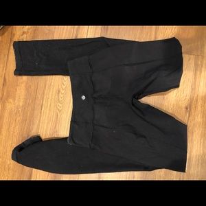 Reversible Lululemon pants, straight leg